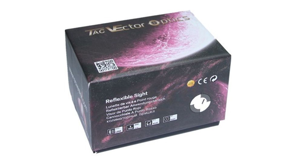 Vector Optics Torrent 1x20mm Red Dot Sight, 6 Levels Red Reticle with 2 levels NV, Black, SCRD-21