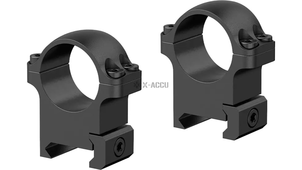 Vector Optics 25.4mm 1in Steel Medium Weaver Rings