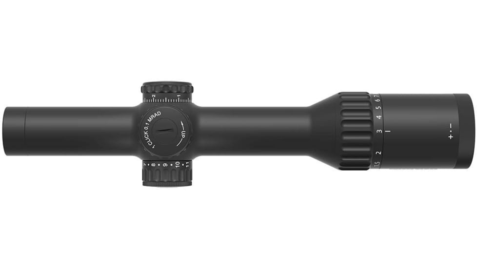 Vector Optics Continental 1-10x24i ED Fiber 30mm Tube Rifle Scope, Second Focal Plane