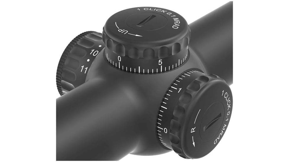 Vector Optics Continental 1-10x24i ED Fiber 30mm Tube Rifle Scope, Second Focal Plane