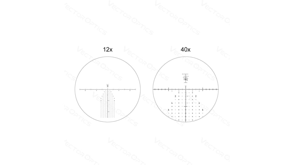Vector Optics Continental 12-40x60 ED Spotting Scope, First Focal Plane