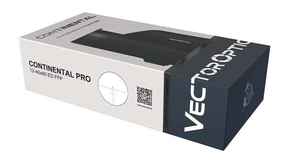 Vector Optics Continental 12-40x60 ED Spotting Scope, First Focal Plane