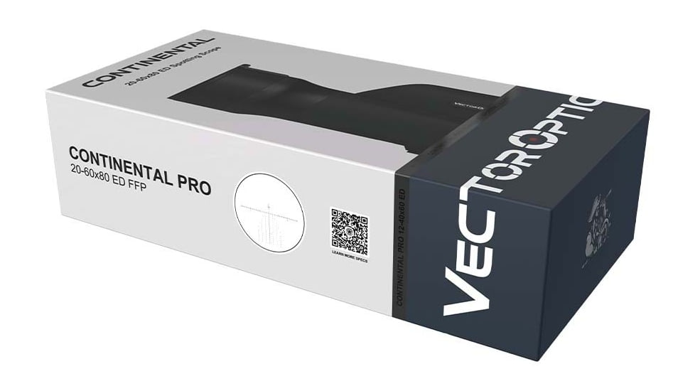 Vector Optics Continental Pro 20-60x80 ED Spotting Scope, First Focal Plane