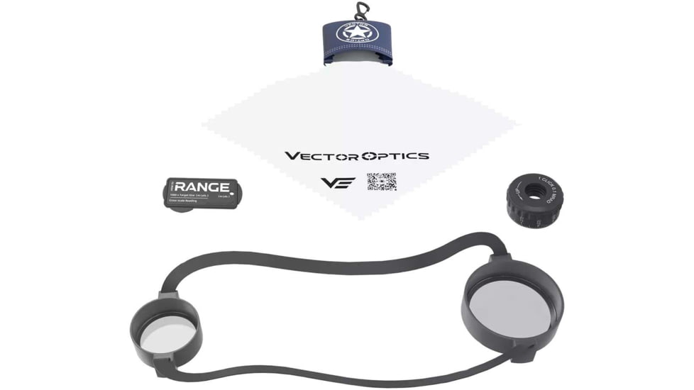 Vector Optics Continental x10 1-10x28 34mm Tube ED CTR Rifle Scope, First Focal Plane