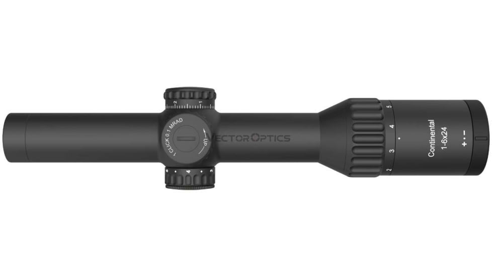 Vector Optics Continental x6 1-6x24i LPVO 30mm Tube Rifle Scope, Second Focal Plane