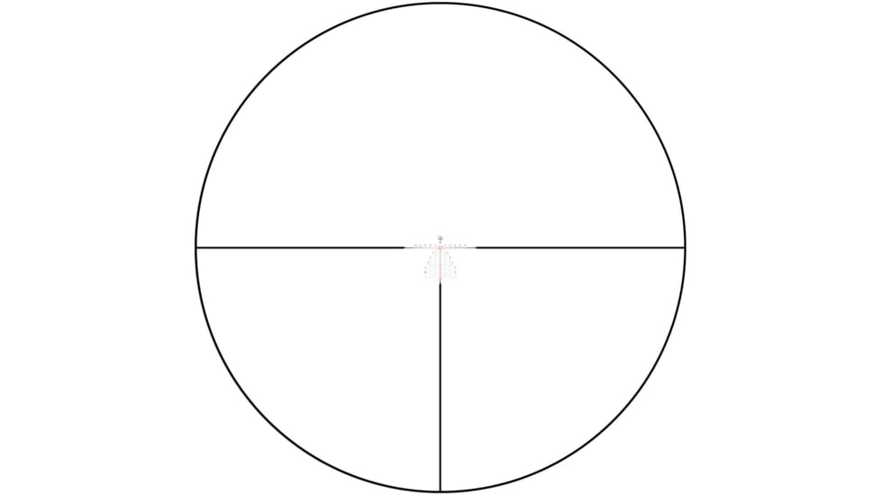 Vector Optics Continental X6 2-12x44 34 mm Tube CTR Rifle Scope, First Focal Plane