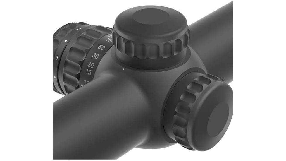 Vector Optics Continental X6 2.5-15x56 30 mm Tube Fiber Rifle Scope, Second Focal Plane