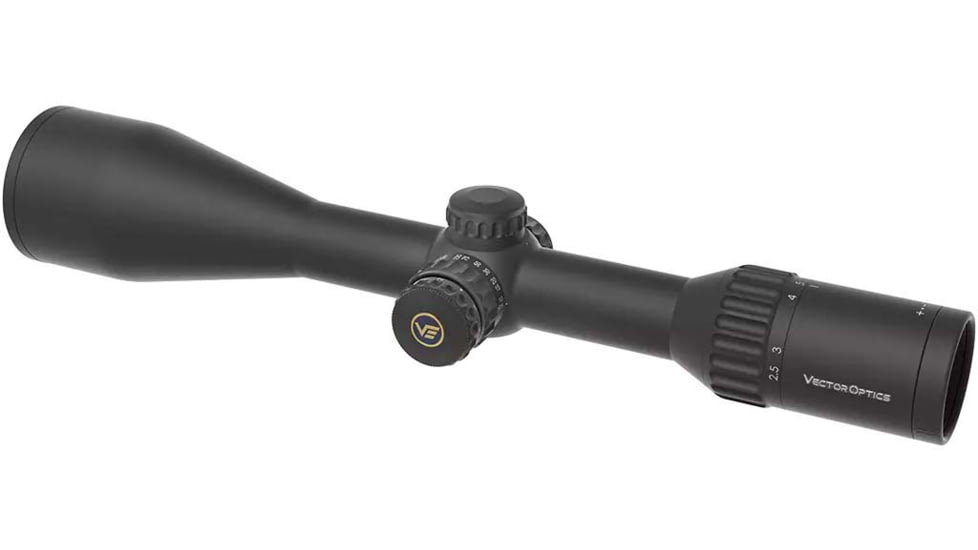 Vector Optics Continental X6 2.5-15x56 30 mm Tube Fiber Rifle Scope, Second Focal Plane