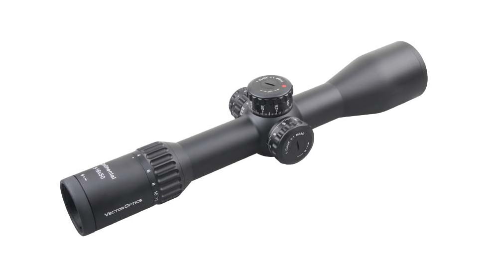 Vector Optics Continental X6 3-18x50mm 34mm Tube Rifle Scope, First Focal Plane