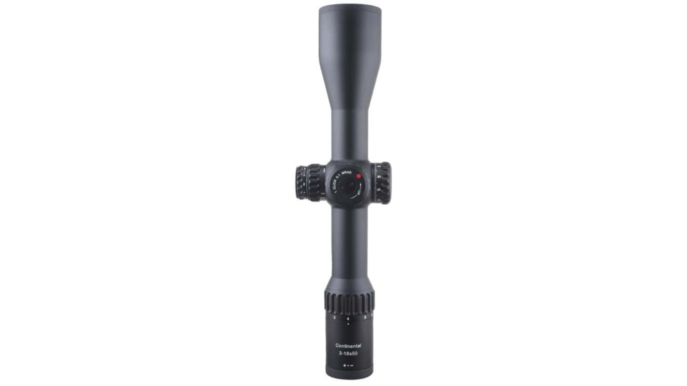Vector Optics Continental X6 3-18x50mm 34mm Tube Rifle Scope, First Focal Plane