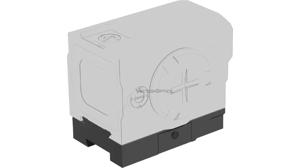 Vector Optics Enclosed Low Dovetail Red Dot Sight Mount