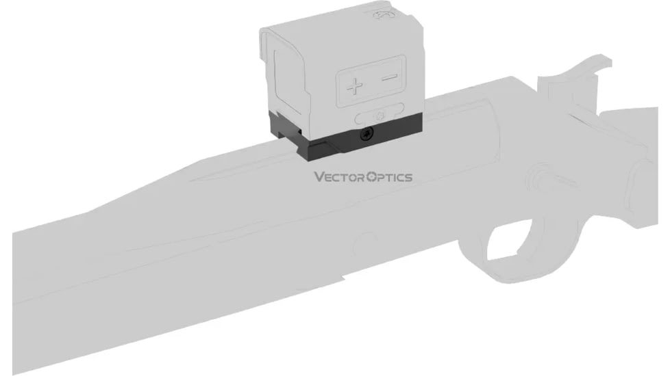 Vector Optics Enclosed Low Dovetail Red Dot Sight Mount