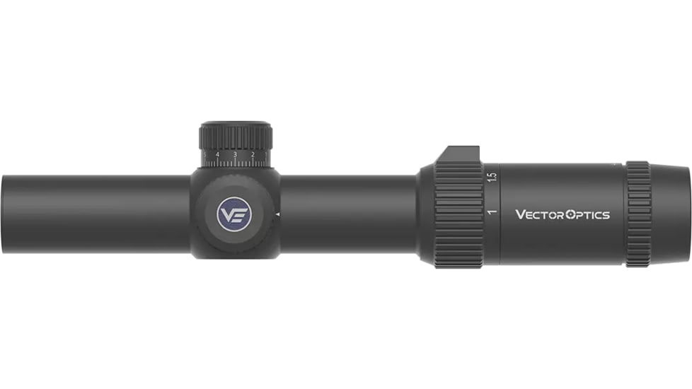 Vector Optics Forester 1-5x24 30mm Tube LPVO Rifle Scope, Second Focal Plane