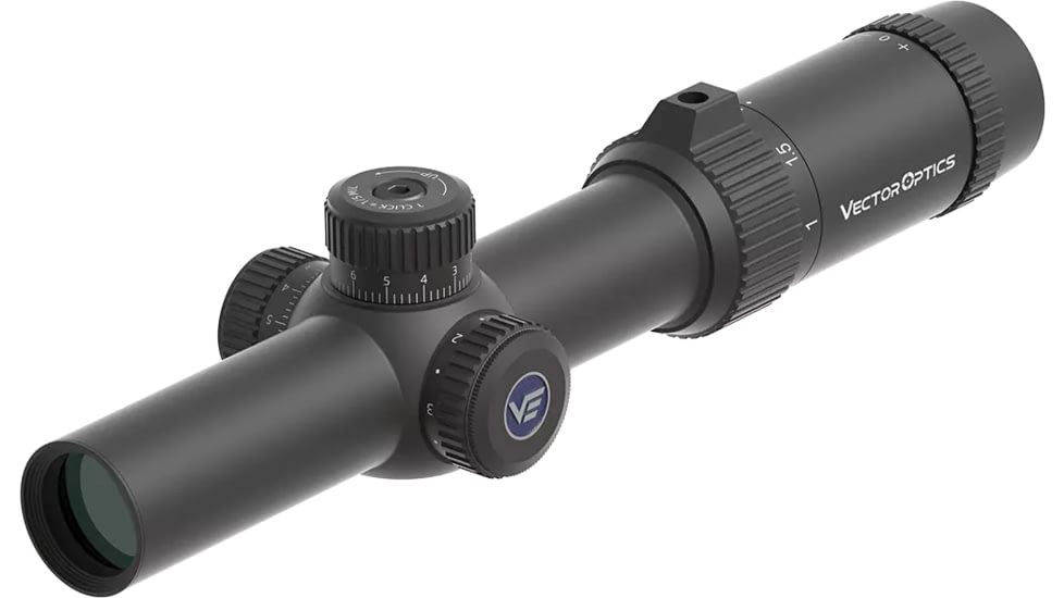 Vector Optics Forester 1-5x24 30mm Tube LPVO Rifle Scope, Second Focal Plane