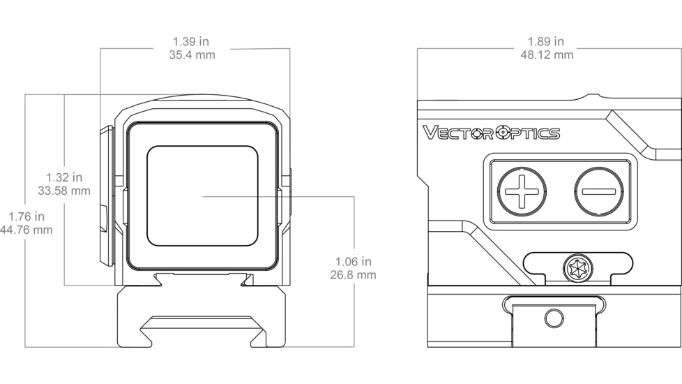 Vector Optics Frenzy Plus 1x18x20 Enclosed Reflex Sight