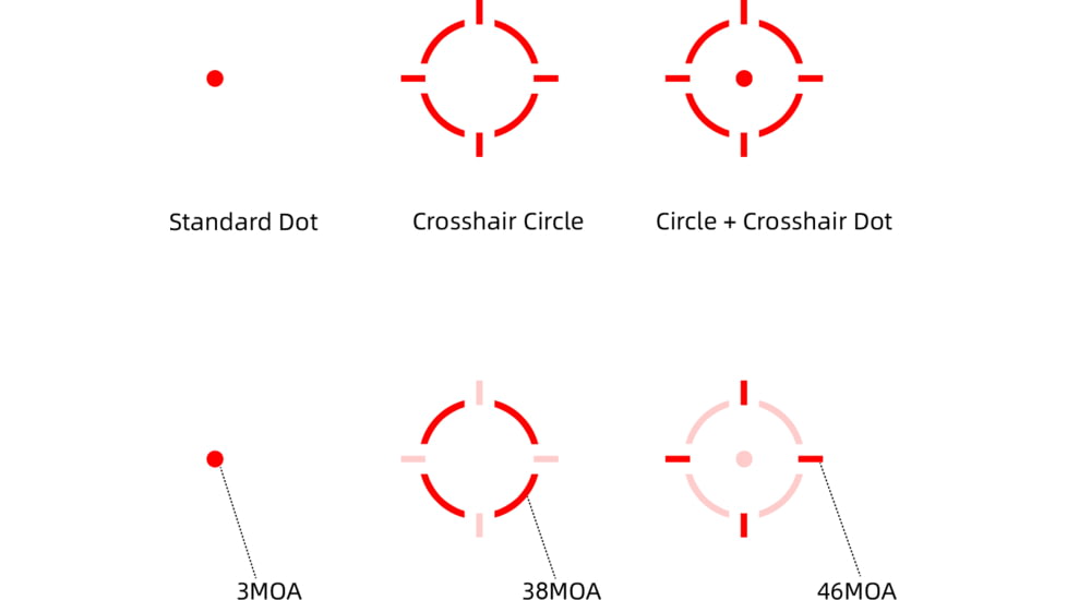 Vector Optics Frenzy Plus 1x18x20 Solar Power Enclosed Sight Solar Power