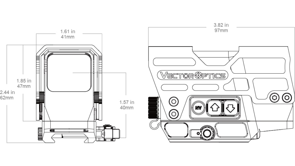 Vector Optics Frenzy Plus 1x31x26 Red Dot Sight