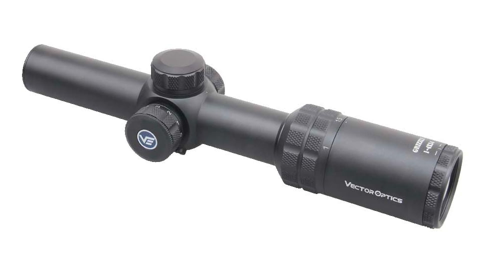 Vector Optics Grizzly 1-4x24mm 30mm Tube Rifle Scope, Second Focal Plane