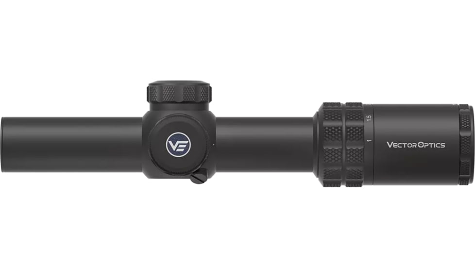 Vector Optics Grizzly 1-6x24i 30mm Tube LPVO Fiber Rifle Scope, Second Focal Plane