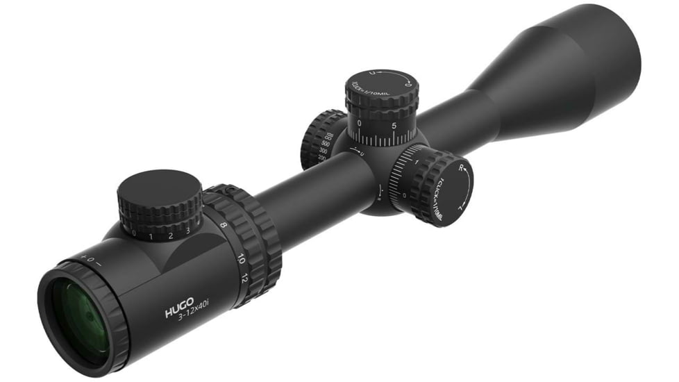 Vector Optics Hugo 3-12x40i 25.4mm Tube Rifle Scope, Second Focal Plane