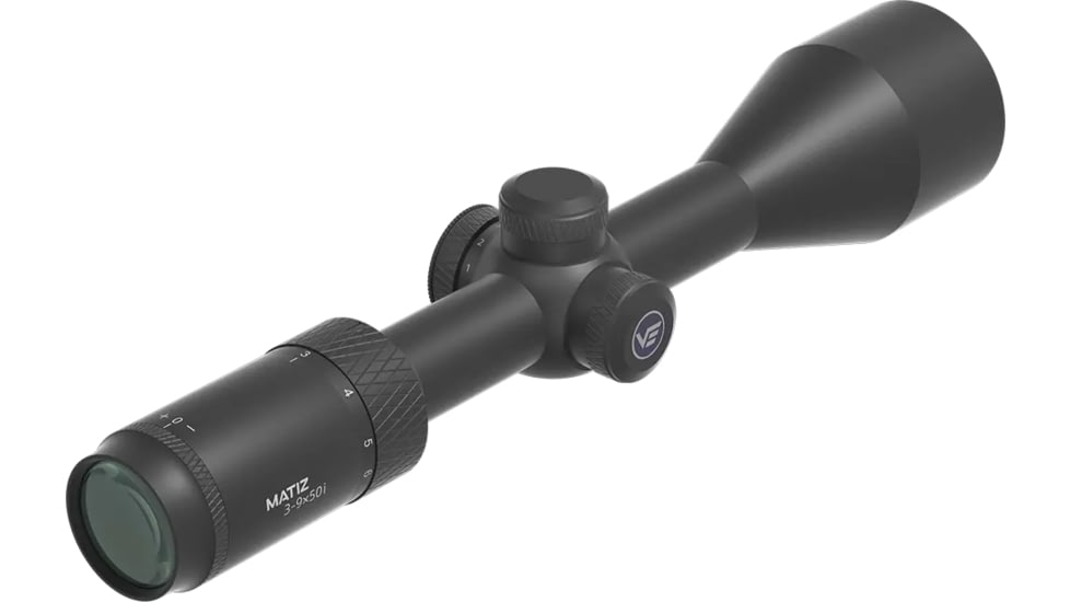 Vector Optics Matiz 3-9x50 1 in Tube Rifle Scope, Second Focal Plane