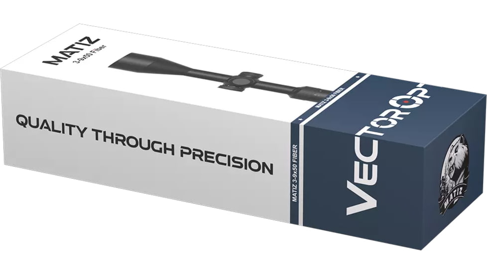 Vector Optics Matiz 3-9x50 1 in Tube Rifle Scope, Second Focal Plane