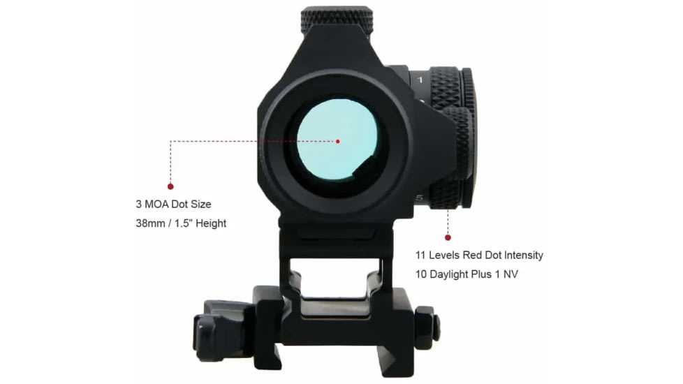Vector Optics Maverick GenII 1x22mm Red Dot Sight