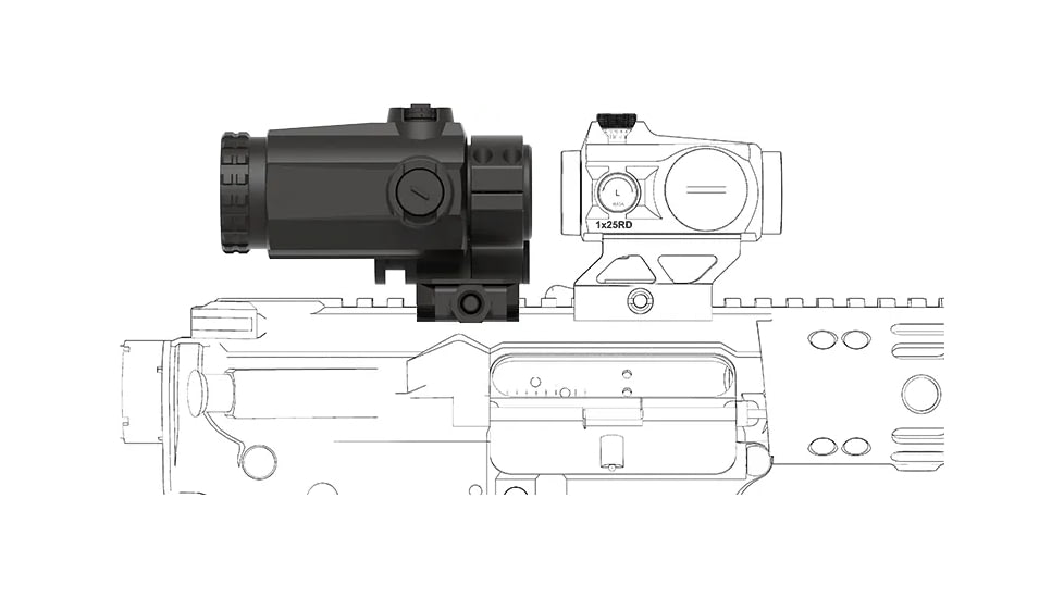 Vector Optics Maverick-III 3x22mm MIL Magnifier