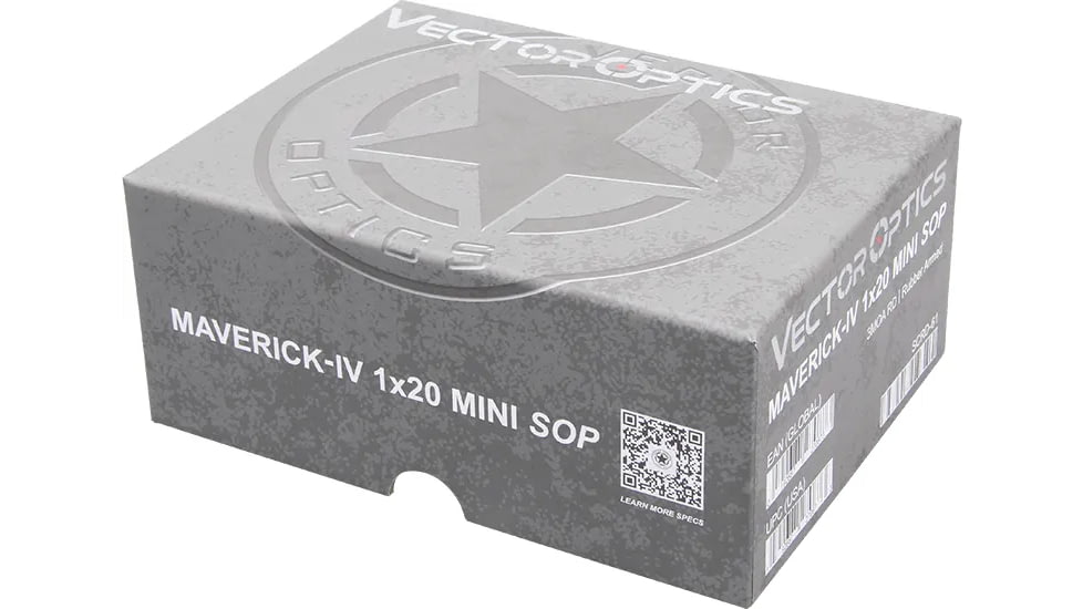 Vector Optics Maverick-IV 1x20 Mini Rubber Armored Reflex Sight