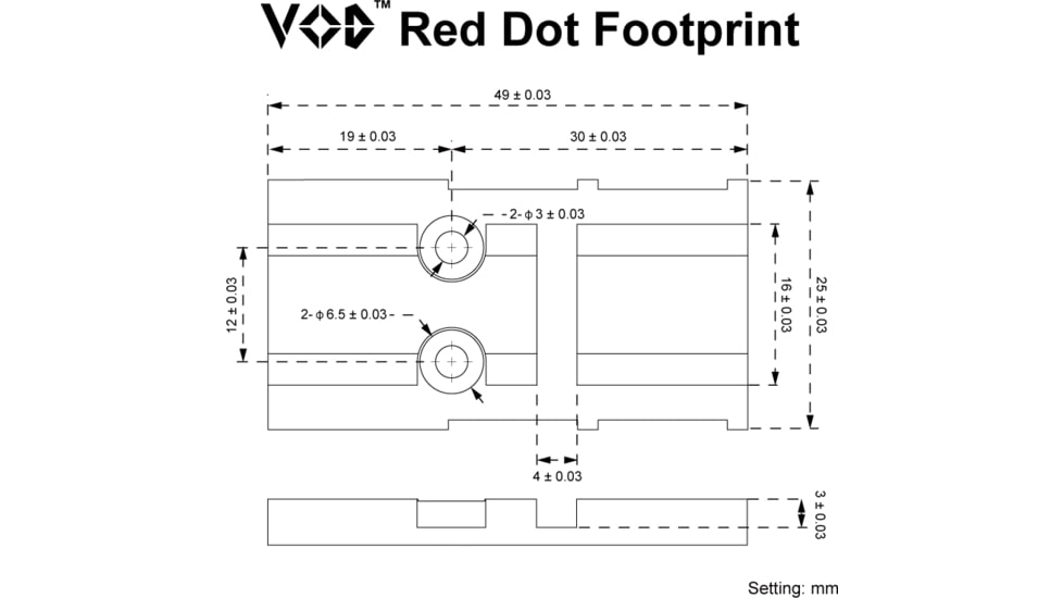 Vector Optics MOS to VOD adapter