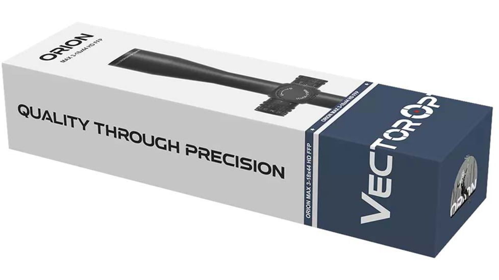 Vector Optics Orion MAX 3-18x44 HD 30mm Tube Rifle Scope, First Focal Plane