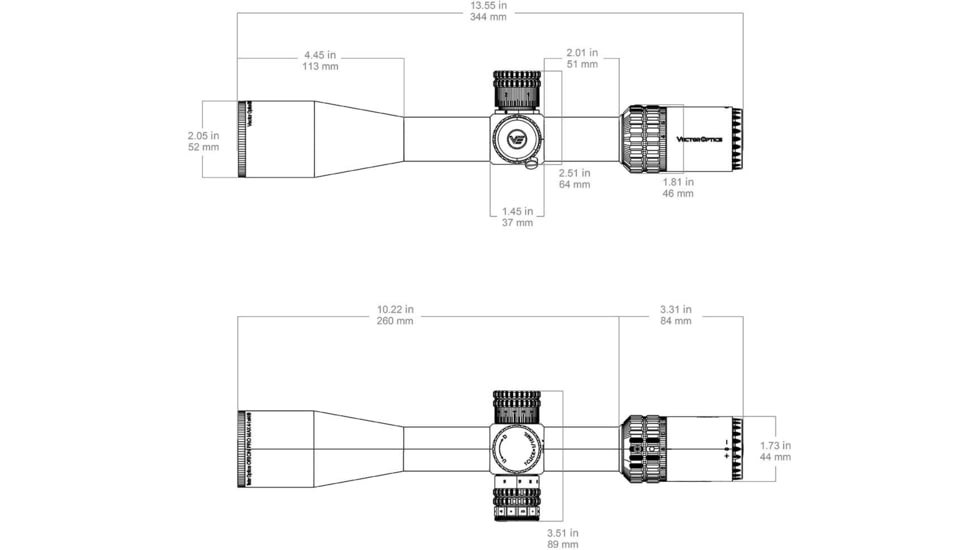 Vector Optics Orion Pro MAX 4-16x44 MIL HD