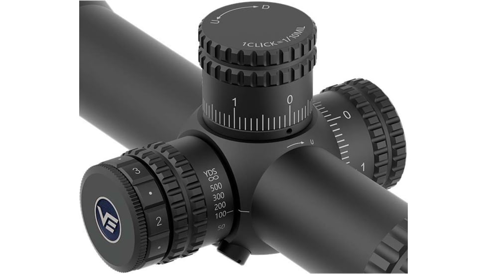 Vector Optics Orion Pro MAX 6-24x50 30 mm Tube HD Rifle Scope, Second Focal Plane