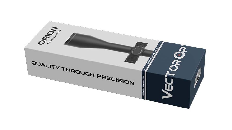Vector Optics Orion Pro MAX 6-24x50 30 mm Tube HD Rifle Scope, Second Focal Plane