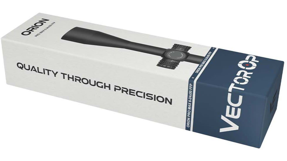 Vector Optics Orion Pro Max 6-24X50 30mm Tube HD Rifle Scope, First Focal Plane