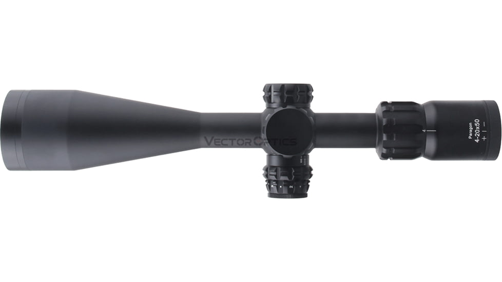 Vector Optics Paragon 4-20x50 1in Tube Rifle Scope, Second Focal Plane