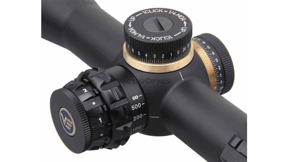 Vector Optics Paragon 4-20x50 1in Tube Rifle Scope, Second Focal Plane