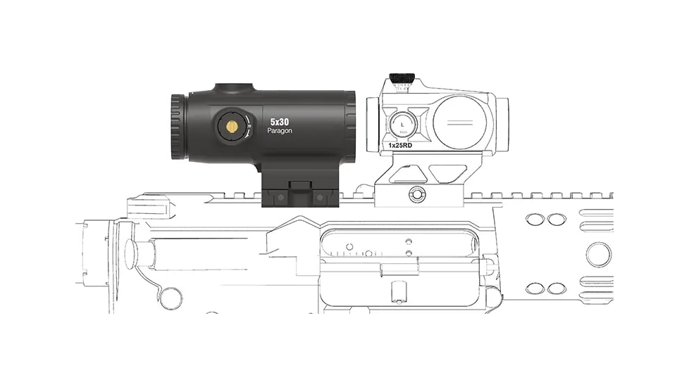 Vector Optics Paragon 5x30 Magnifier Micro