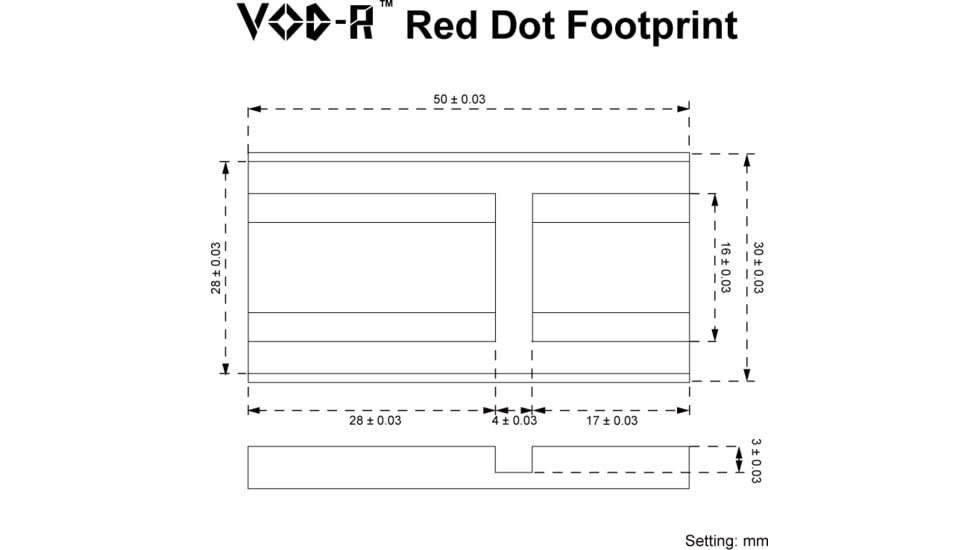 Vector Optics Red Dot Sight Riser Weaver Mount
