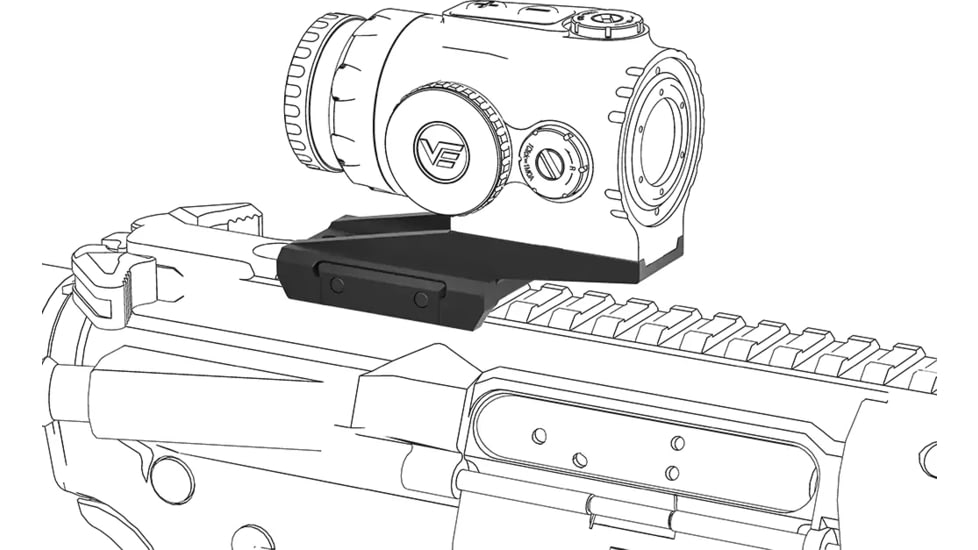 Vector Optics RUM Cantilever Picatinny Riser Mount