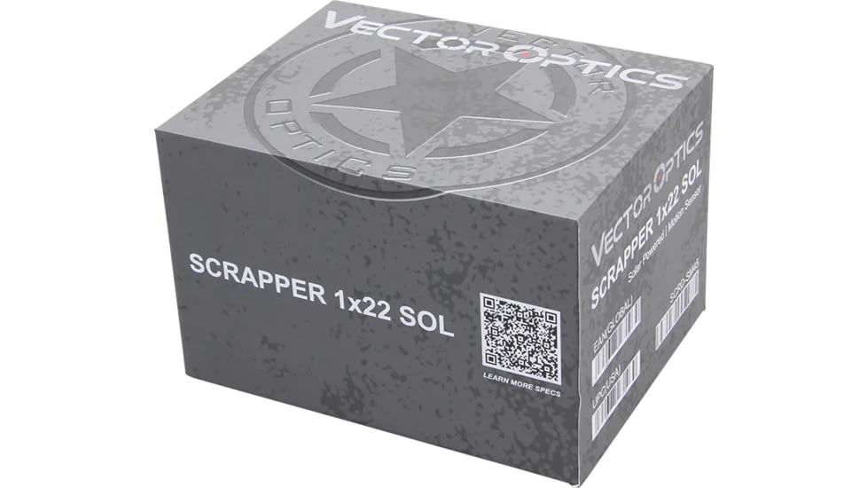 Vector Optics Scrapper 1x22 SOL Red Dot Sight