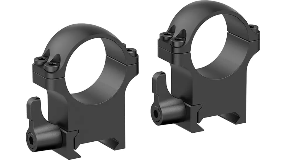 Vector Optics Steel Qiuck Release Medium Profile Weaver Rings, 1.25 in