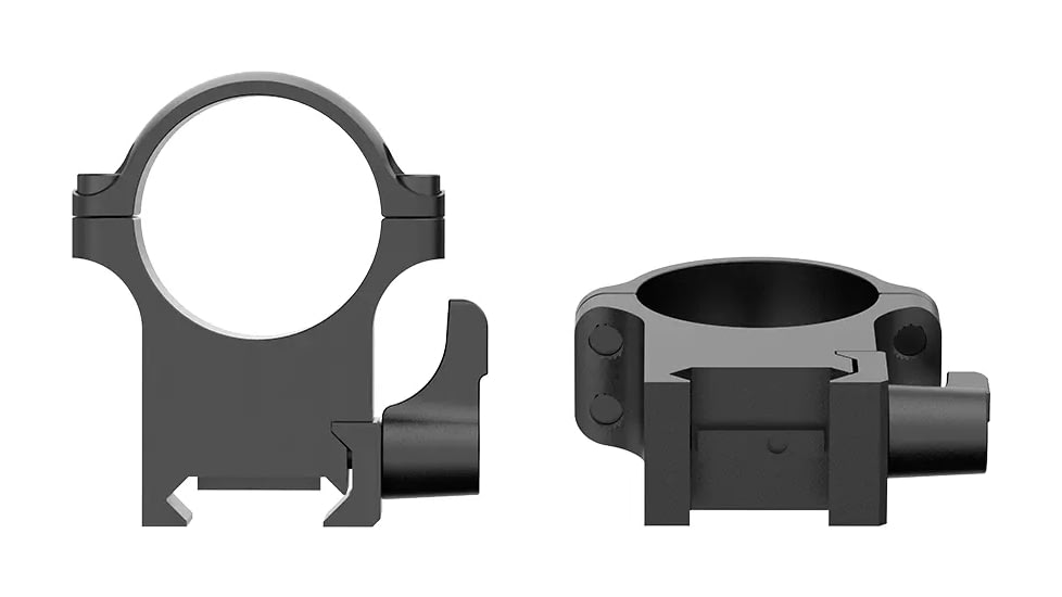 Vector Optics Steel Qiuck Release Medium Profile Weaver Rings, 1.25 in