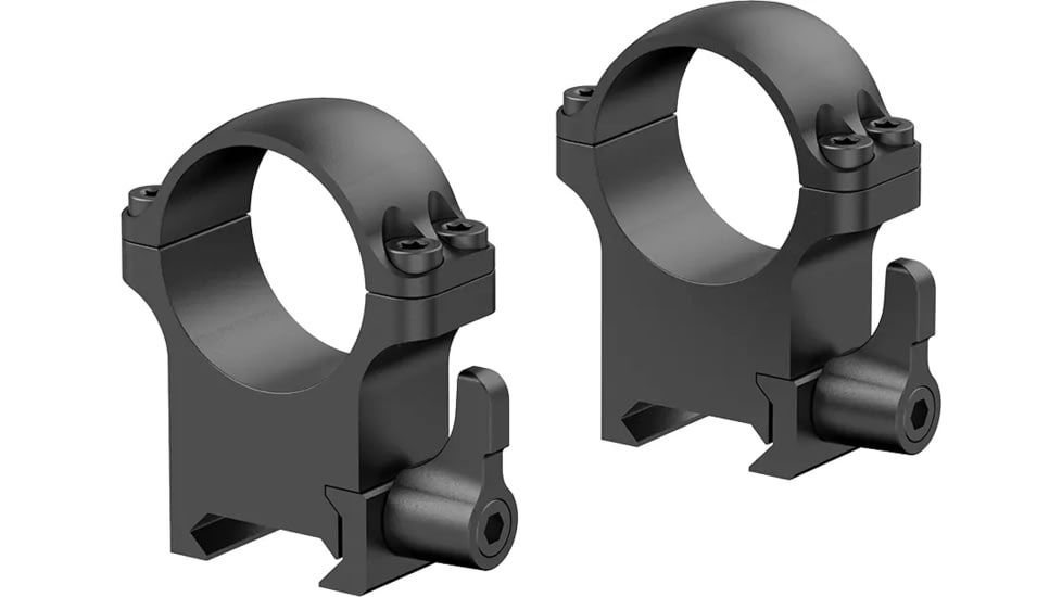 Vector Optics Steel Qiuck Release Medium Profile Weaver Rings, 1.25 in