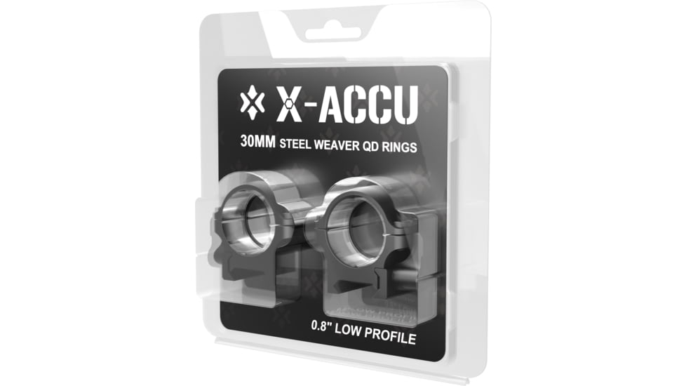 Vector Optics Steel Weaver Quick Release Low Profile Rings