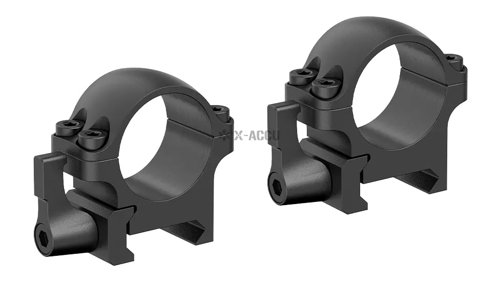 Vector Optics Steel Weaver Quick Release Rings, Low Profile