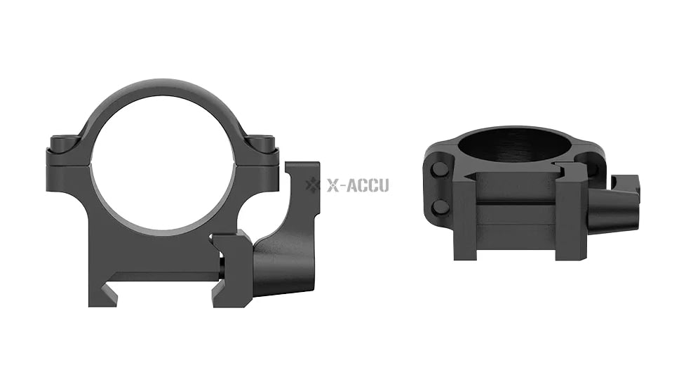 Vector Optics Steel Weaver Quick Release Rings, Low Profile