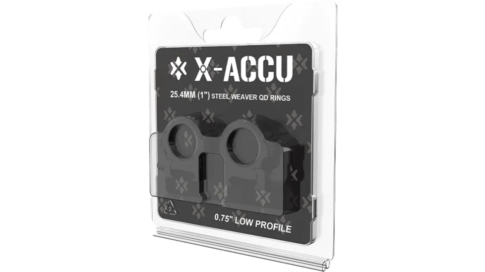 Vector Optics Steel Weaver Quick Release Rings, Low Profile