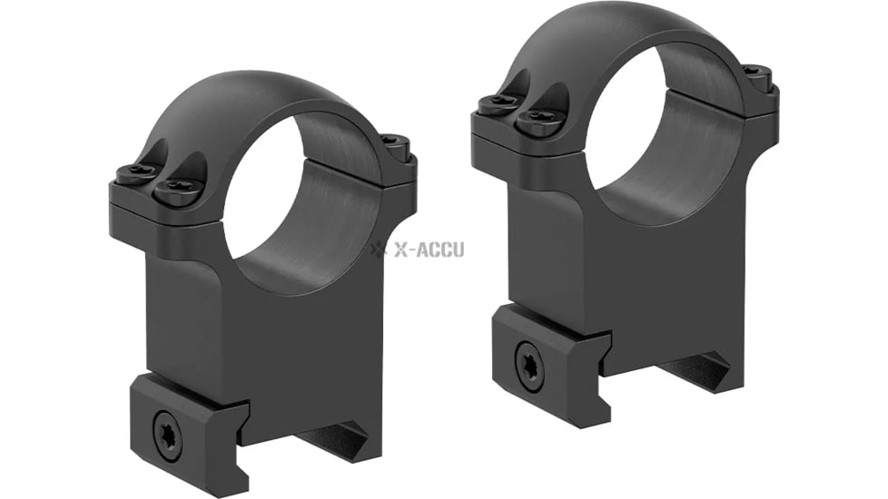 Vector Optics Steel Weaver Scope Rings, 1.25 in High Profile