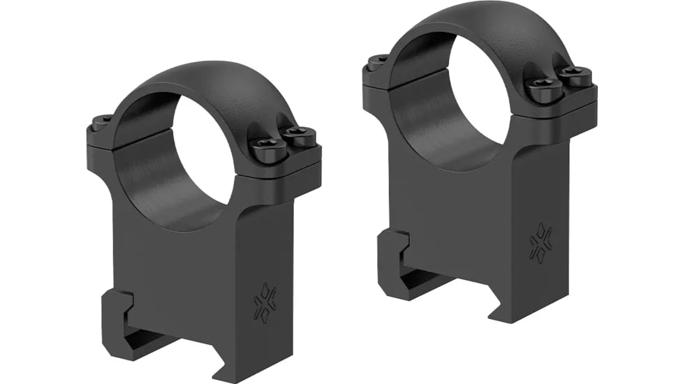 Vector Optics Steel Weaver Scope Rings, 1.25 in High Profile